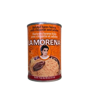 Haricots bayos frits avec chipotle et adobo